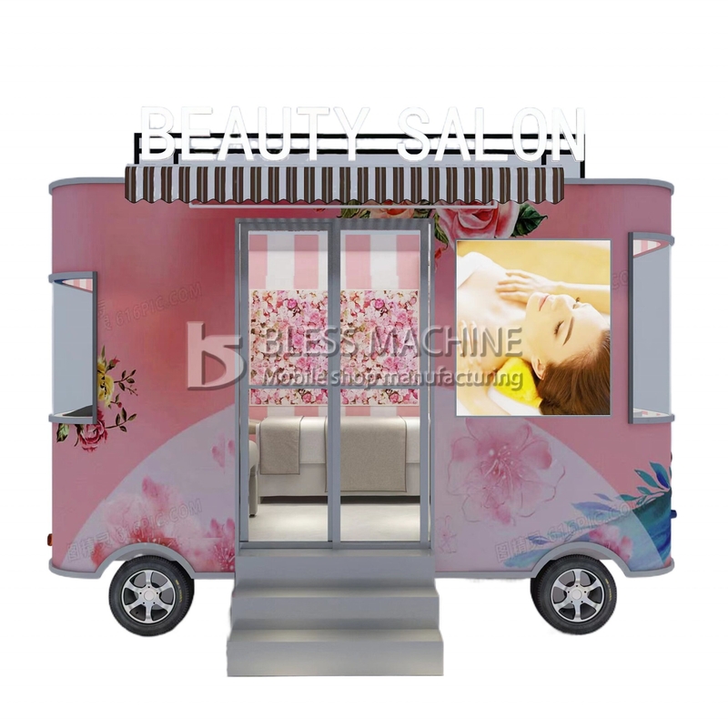 Barbiere mobile con 85 km di lunghezza e dimensioni L420.00cm*W180.00cm*H230.00cm