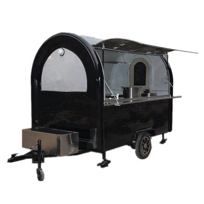 Preparare cibo in movimento con la funzione del carrello da caffè della cucina completa