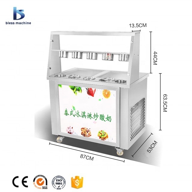 Attrezzature per la produzione di rotolo di gelato con compressore di marchi internazionali in Thailandia