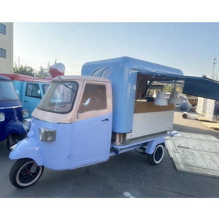 Attrezzature personalizzate Modern Food Crepes Trailer per la migliore vendita 35km-75km/h velocità