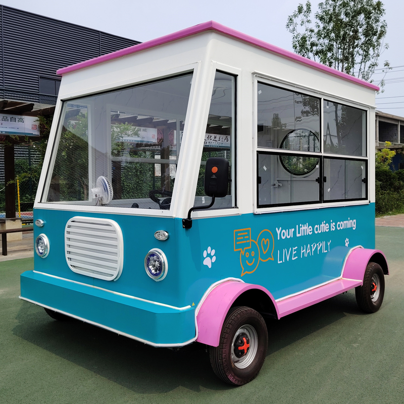 3KW-20kw elettrico mobile snack catering food truck carrello rimorchio per snack e succhi