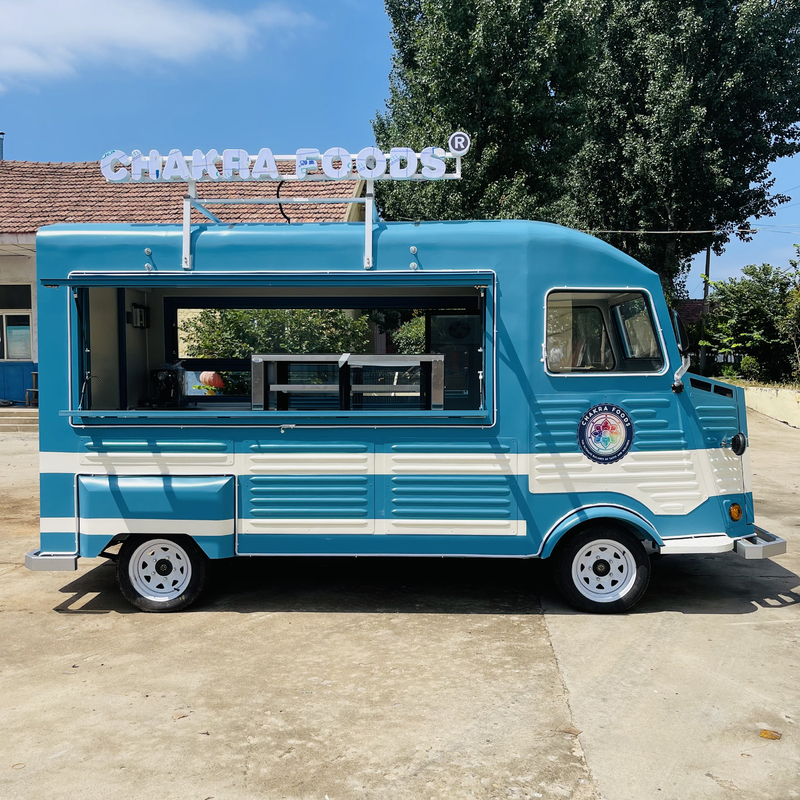 Multipurpose fast food snack catering bevande caffè camion carrello per le aziende agricole 2023