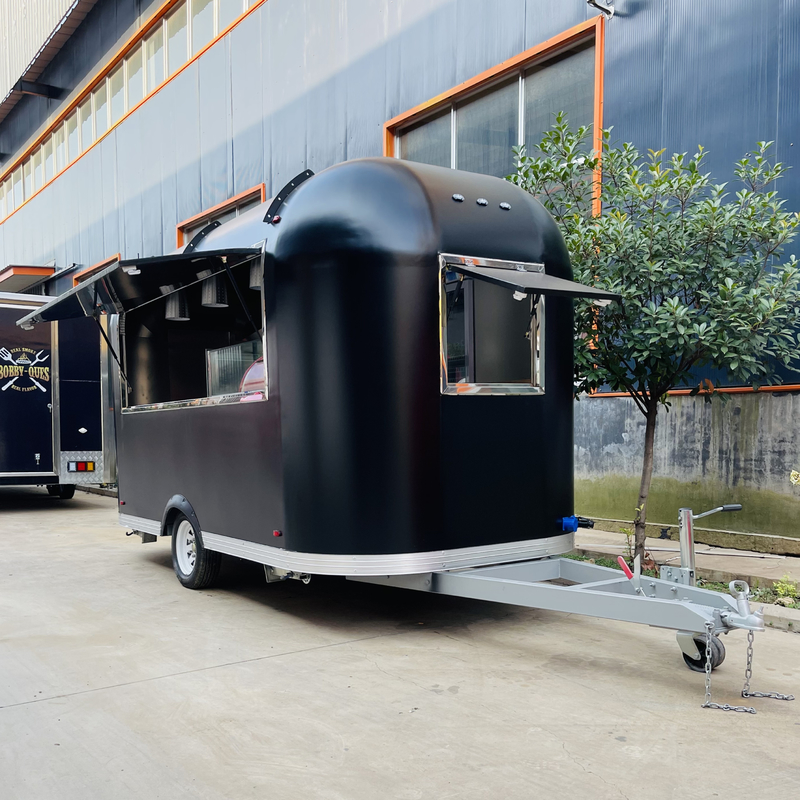 2023 Mobile Trailer per snack Fast food bevande gelato caffè latte tè e durable