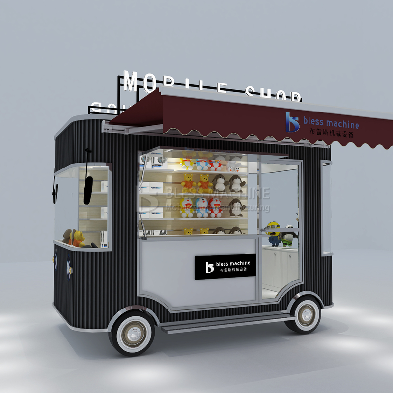Aziende agricole elettriche mobile prodotti alimentari artigianato negozio di articoli d'arte furgone carrello rimorchio