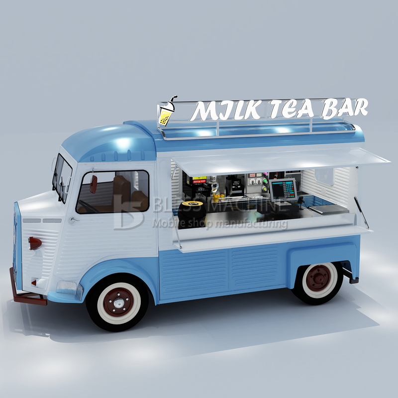Soybean Street Food camion alimentare elettrico mobile con 40 km / h velocità da WE CARE