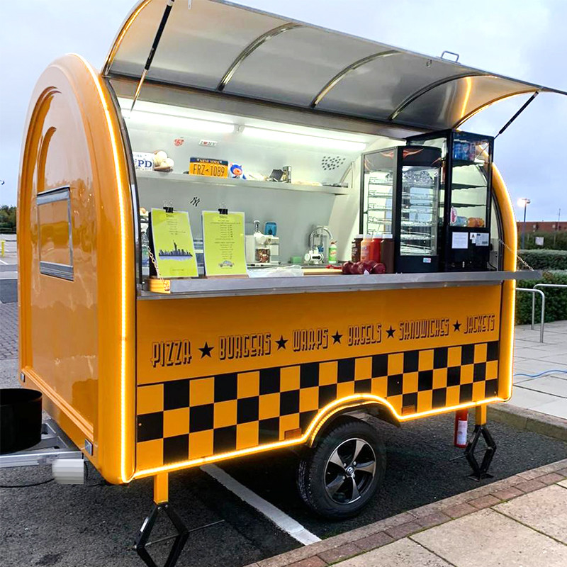 Migliora il tuo business con il nostro Food Truck Water Bar e Milk Tea Car