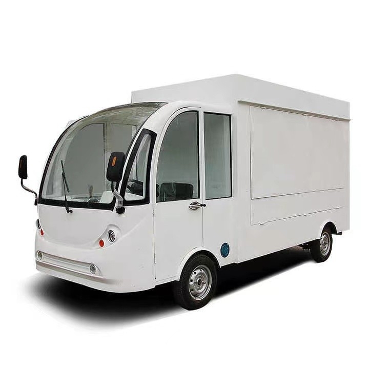 Più pratico fast food snack catering furgone elettrico mobile per prodotti lattiero-caseari