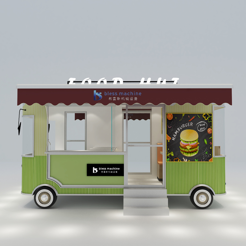 Apparecchiature per il tempo libero Fast food Electric Mobile Snack Beverage Catering Van Truck Trailer Kiosk Cart