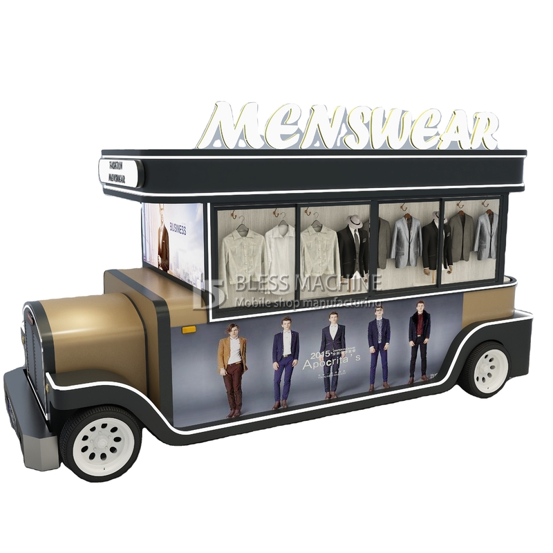 Indumenti elettrici mobili Negozio abbigliamento maschile Furgone camion con 40 km/h Funzione macchine