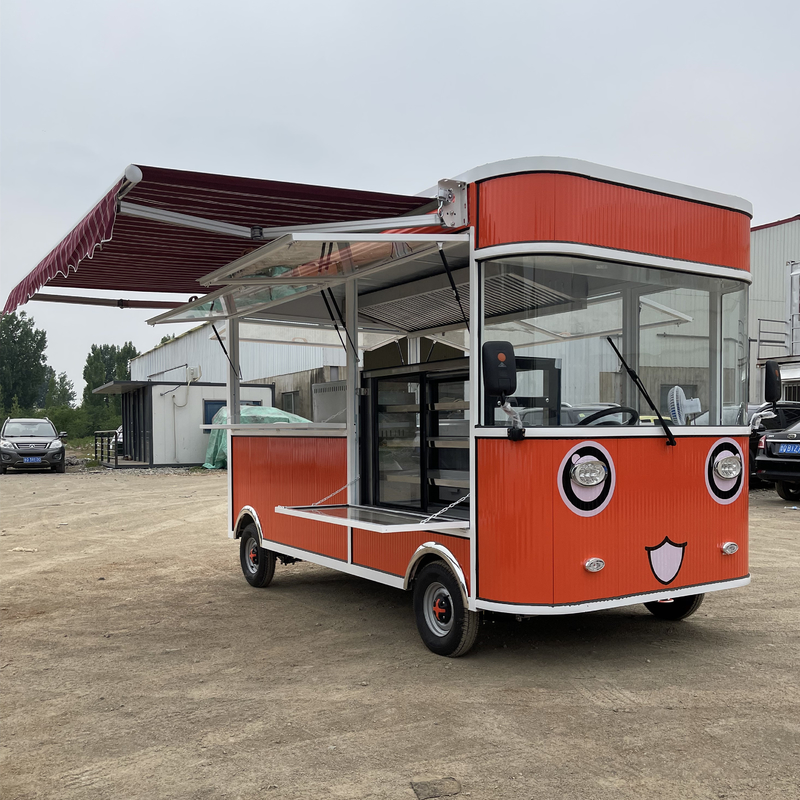 Pacco batterie multiuso Fast Food Snack Catering Van Truck Cart per la vendita al dettaglio di merci