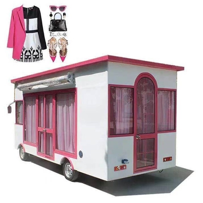 Camionetto elettrico mobile per abbigliamento con sacchetto per sciarpe scarpe Materiale grezzo mais e acciaio galvanizzato