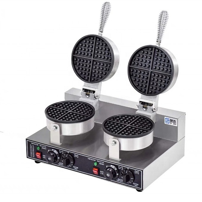 Macchina per waffle super performance con 1400w di potenza a basso investimento